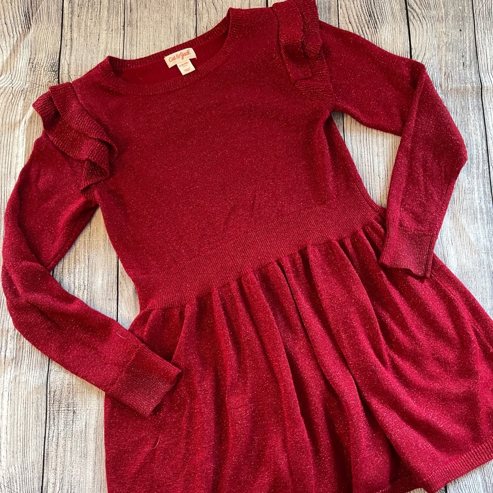 Red Sparkly Dress
